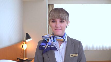 Melody Marks [Fuck with longing flight attendant] opening scene